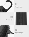Lampe de camping portable et rechargeable