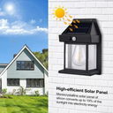 Lampe Murale Solaire LED avec Détecteur de Mouvement