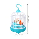 Oiseaux parlants et chantants rechargeables