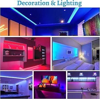 LED avec télécommande usb