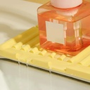 Tapis absorbant en silicone pour robinet