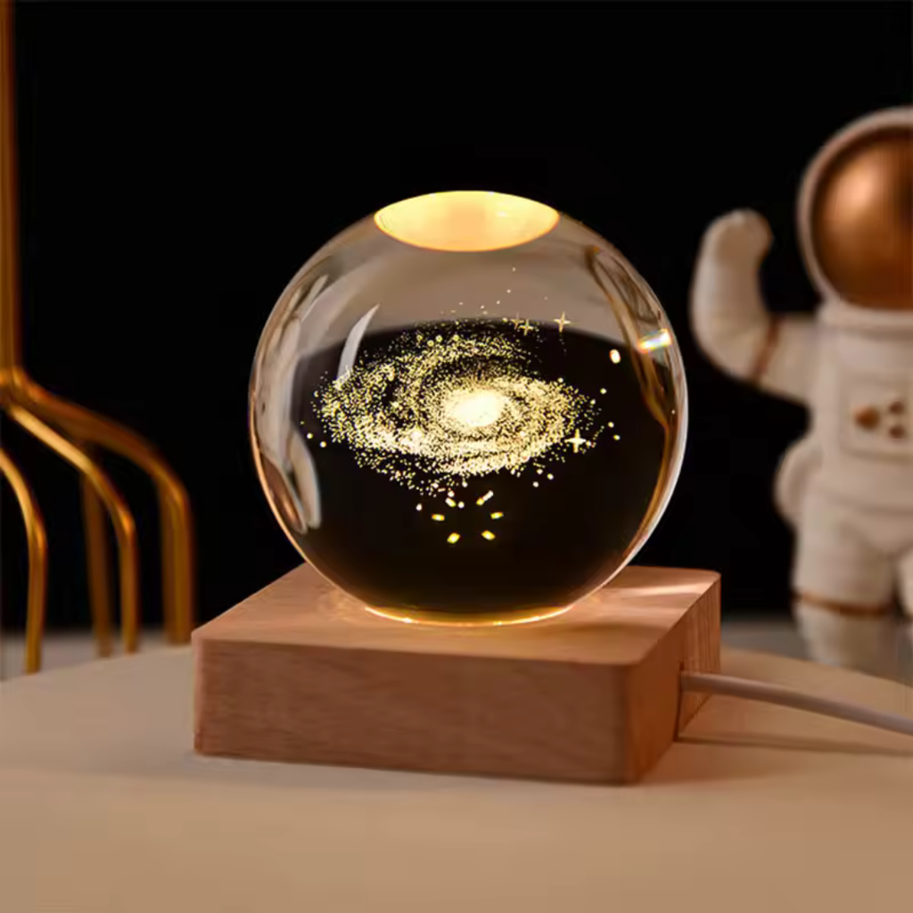 Veilleuse Boule de Cristal 3D