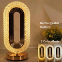 Lampe de table en cristal
