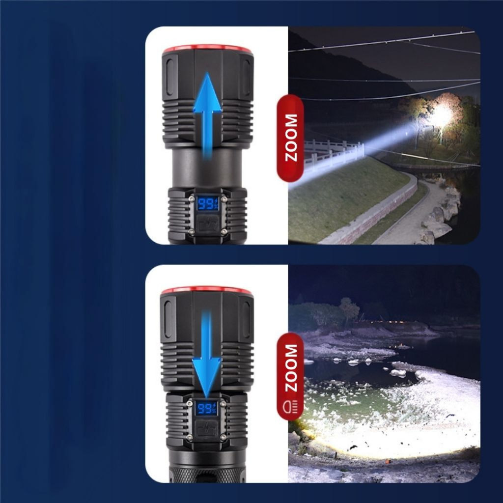 Lampe Torche LED 30W Haute Puissance