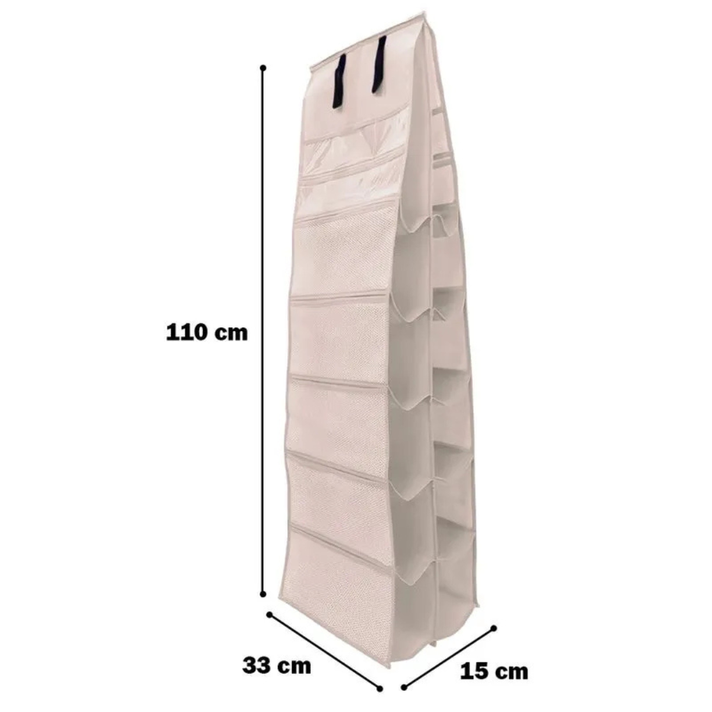 Porte-rangement suspendu avec poches pour chaussures