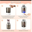 Machine de nettoyage de pinceaux maquillage