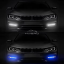 Phares de voiture à LED alimentés par le vent