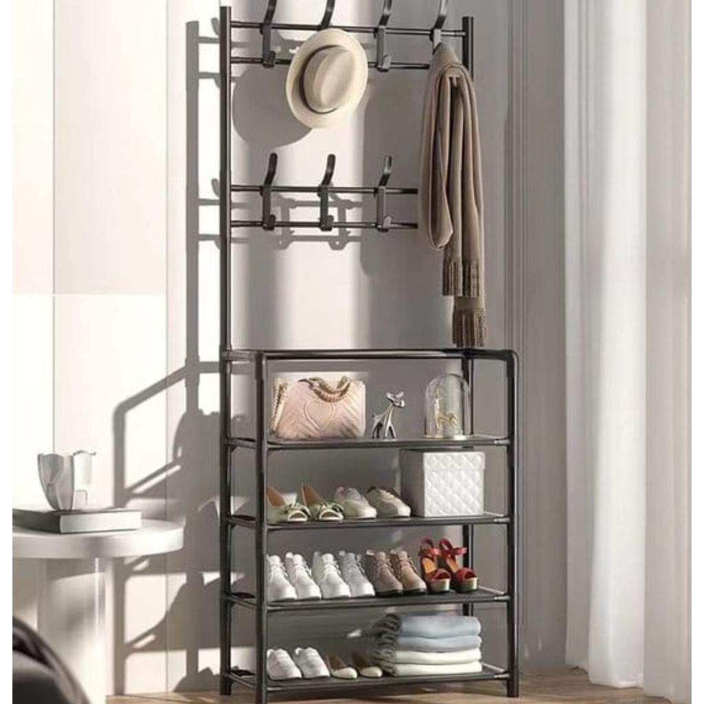 Étagère De Rangement De Chaussures Et Accessoires