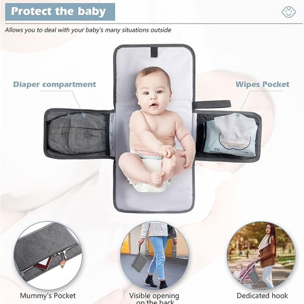 Tapis a langer nomade