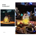 Lampe de camping à énergie solaire à 3 modes