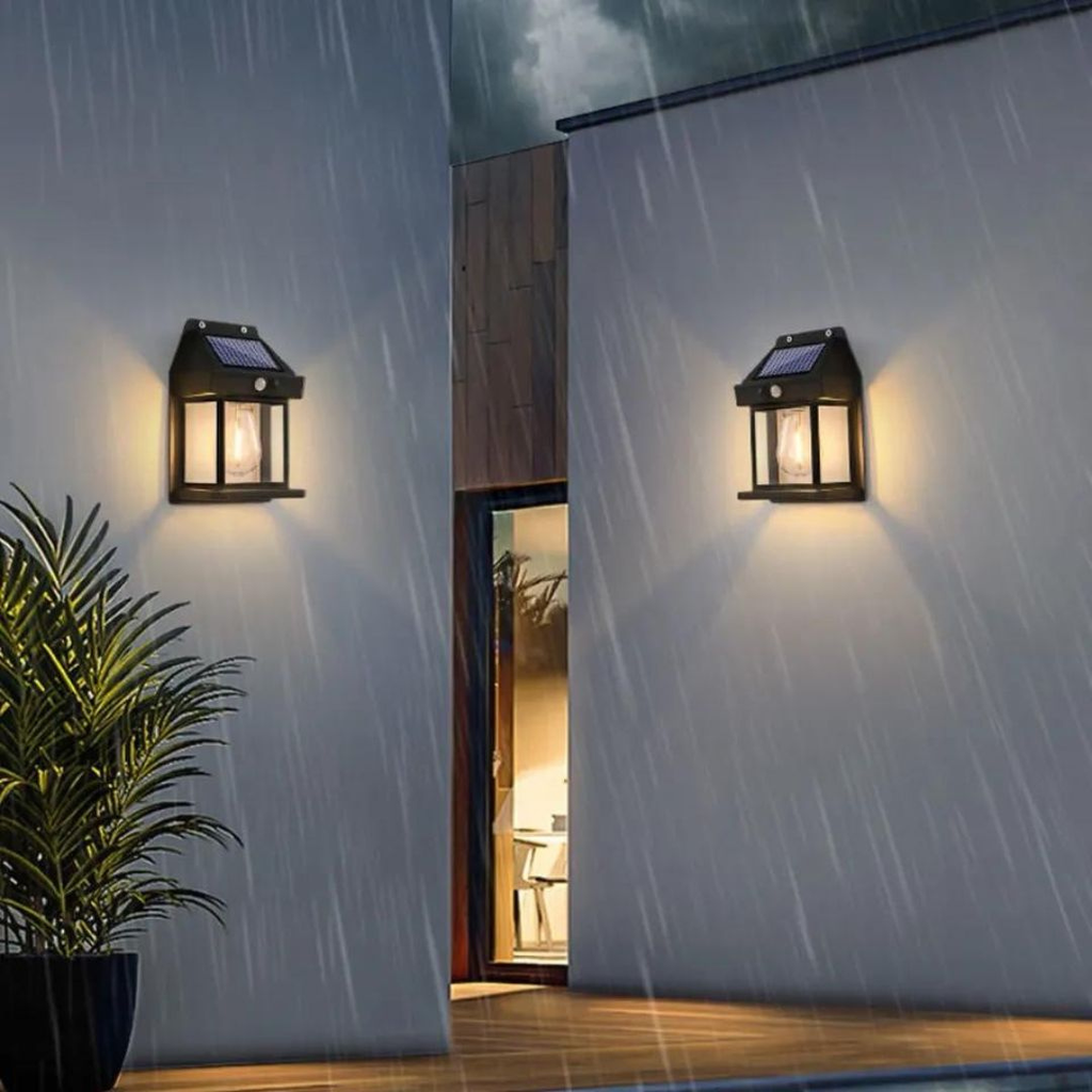 Lampe Murale Solaire LED avec Détecteur de Mouvement