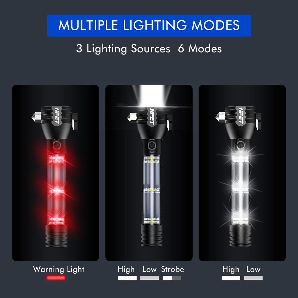 Lampe Torche Power Bank Multifonction