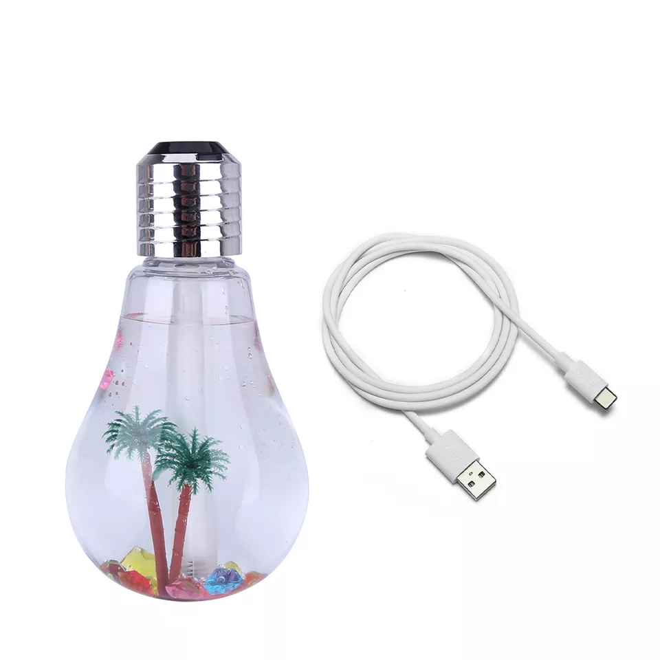 Humidificateur D'Air À Ampoule Usb Led
