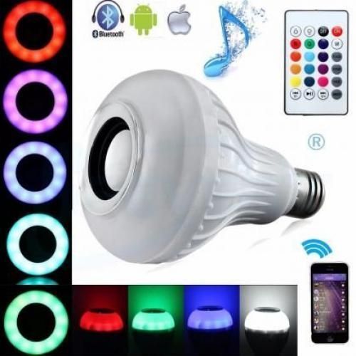 Ampoule Led Bluetooth + disque flash USB