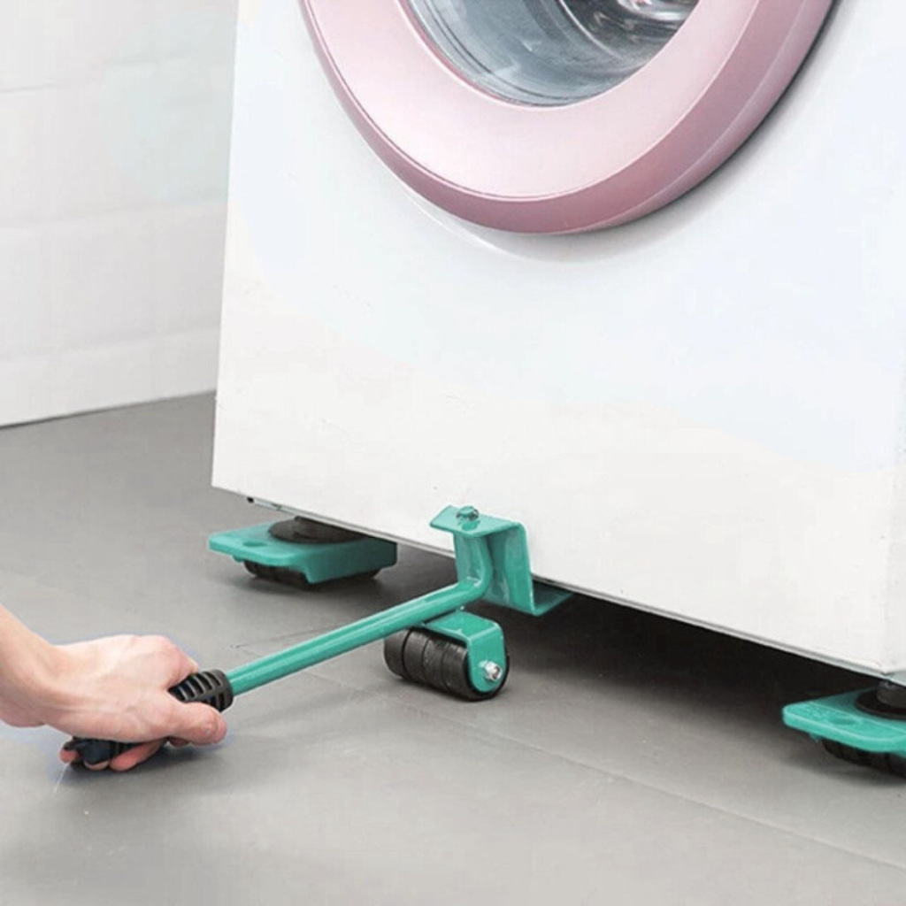 Kit de déplace meuble glissière roulettes