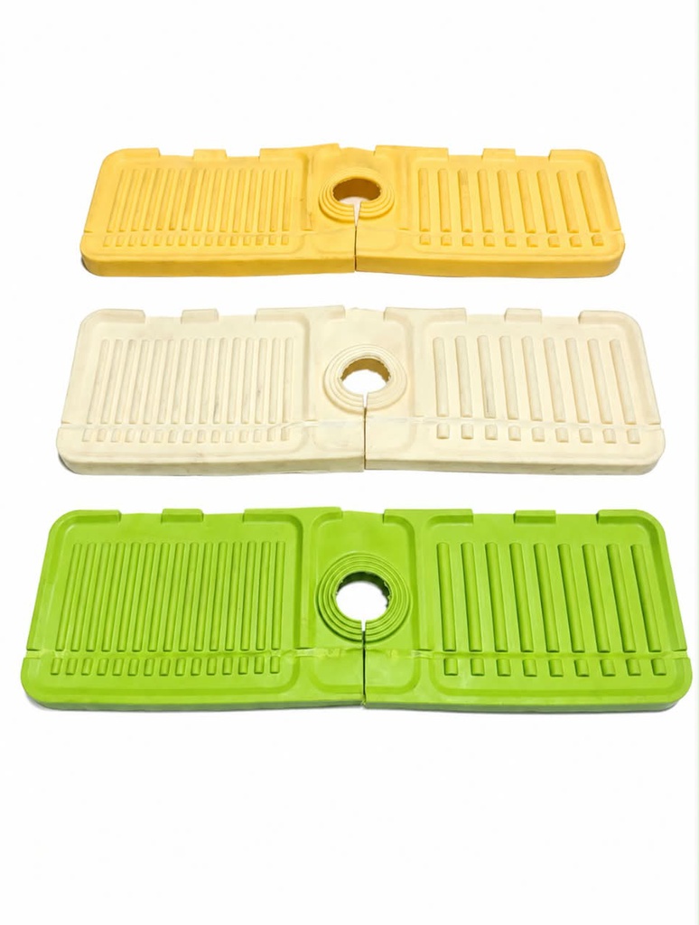 Tapis absorbant en silicone pour robinet
