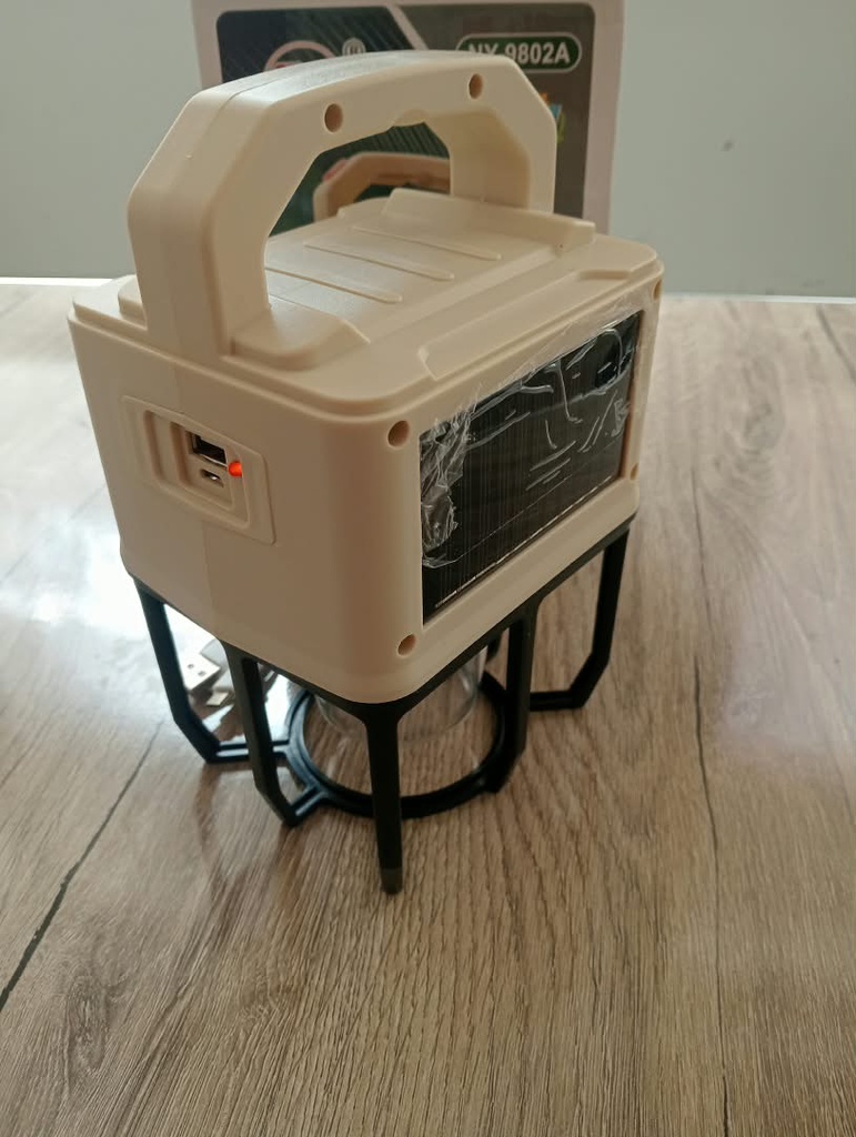 Lampe de camping à énergie solaire à 3 modes