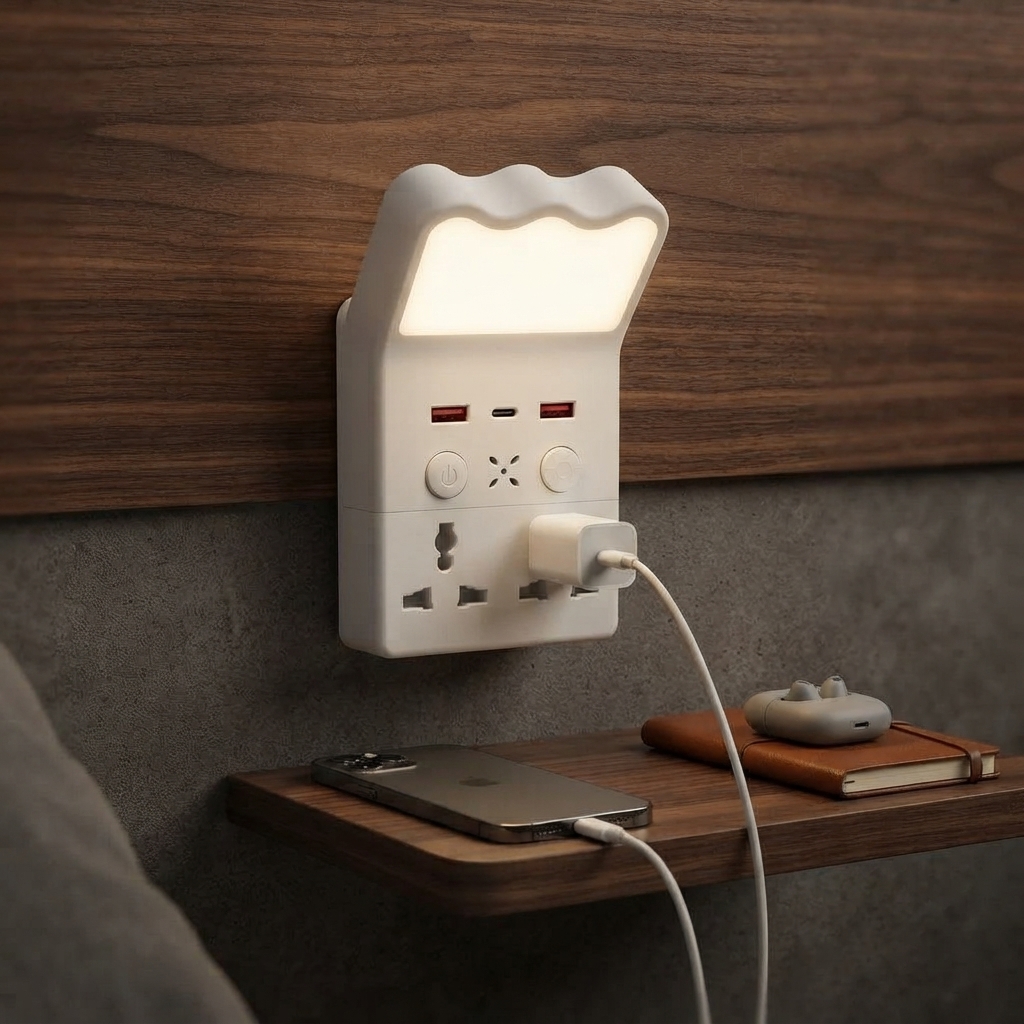 Lampe Murale Multifonction 3-en-1