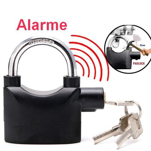 Cadenas Antivol Avec Alarme De Sécurité