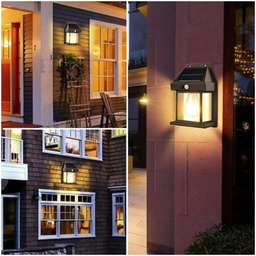 Lampe Murale Solaire LED avec Détecteur de Mouvement