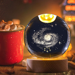 Veilleuse Boule de Cristal 3D