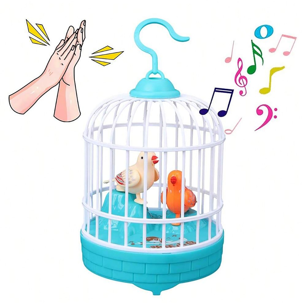 Oiseaux parlants et chantants rechargeables