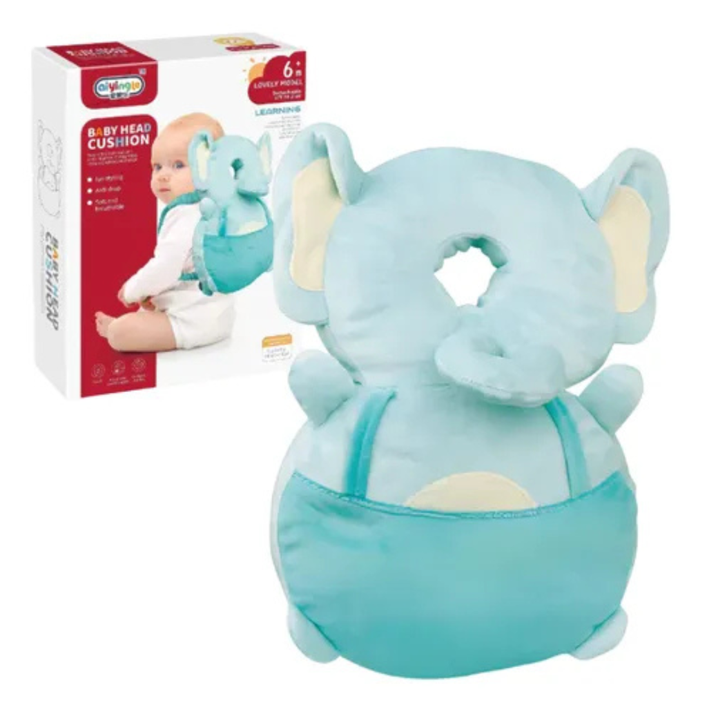Coussin de protection pour bébé en forme d’éléphant