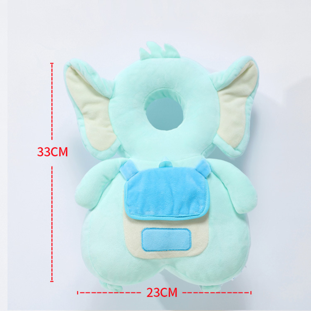 Coussin de protection pour bébé en forme d’éléphant