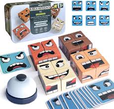 Jeu de cube changement de visage