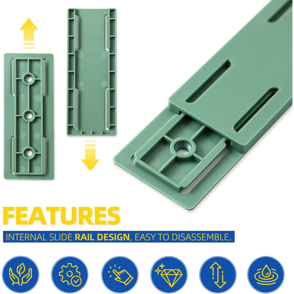 Support Adhésif Multifonction – Lot de 8 Pièces