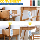 Support Adhésif Multifonction – Lot de 8 Pièces