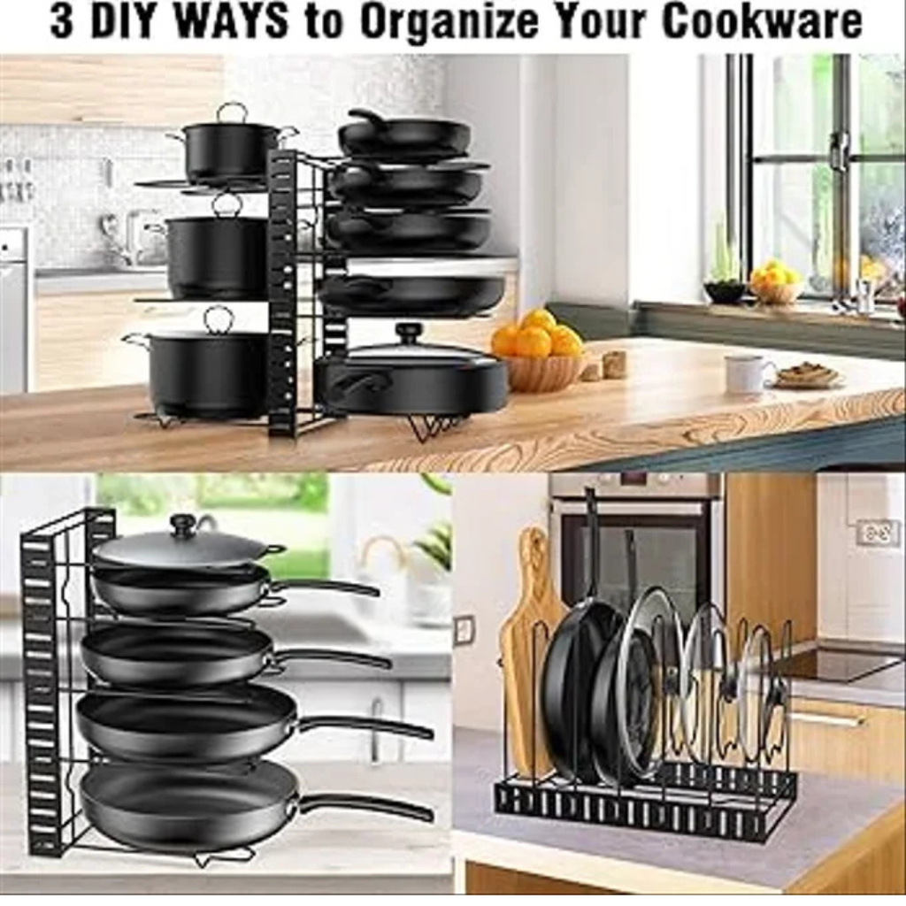 Organisateur de Casseroles et Poêles pour Cuisine