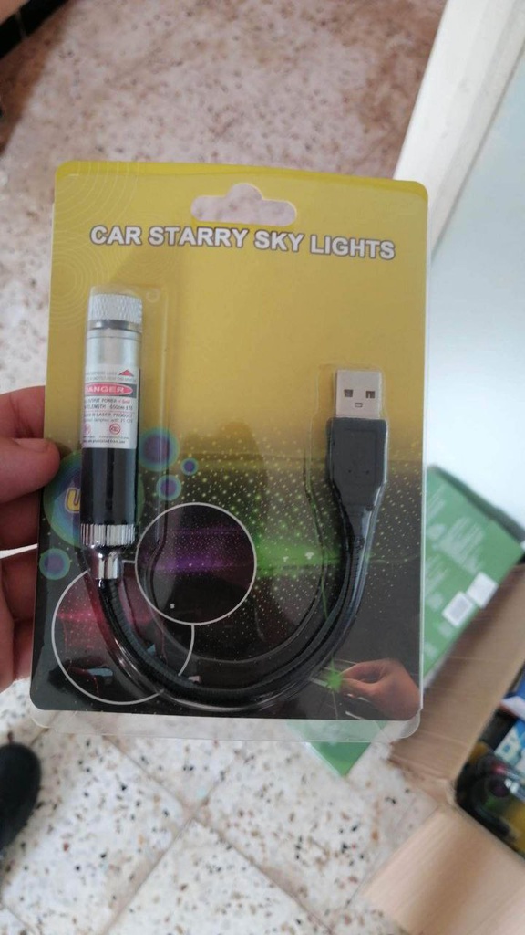 Mini projecteur d'étoiles de voiture