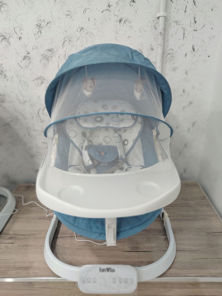 Transat Bébé Électrique Intelligent avec Balancement Automatique