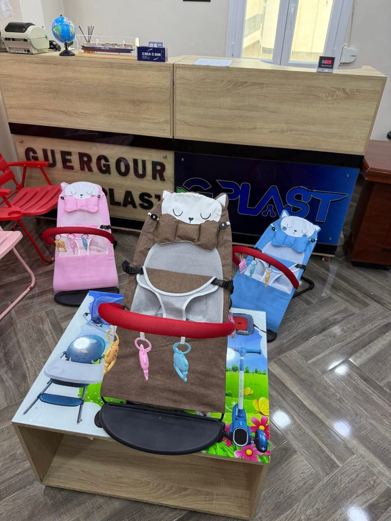 Chaise berçante pour bébé