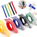 Lot de 40 Organisateurs de câble réglables réutilisable