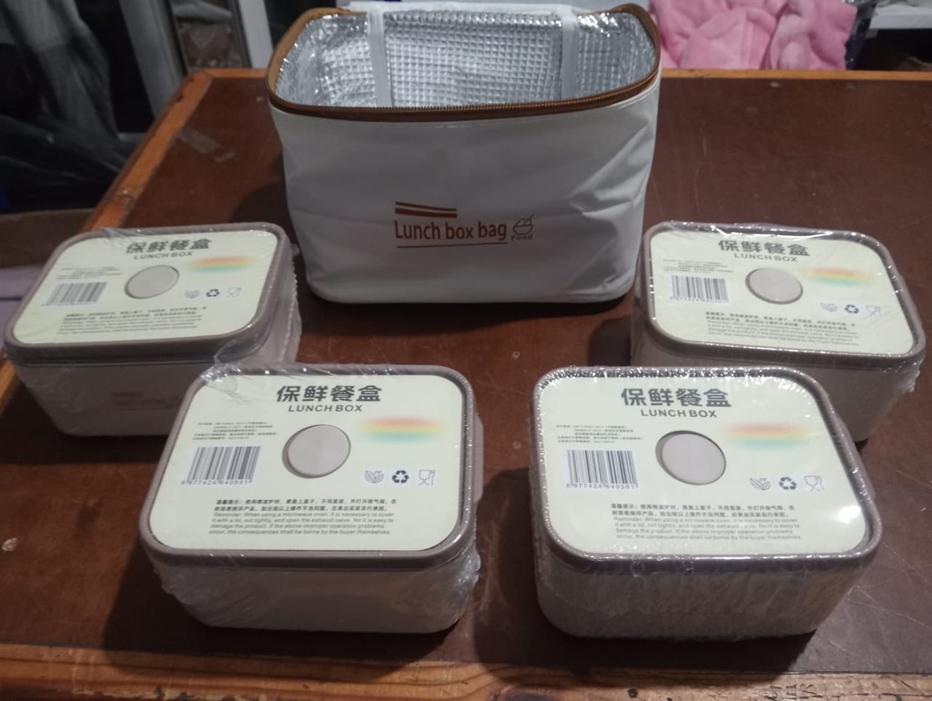 Lunch Box 4 étage avec Sac Isotherme