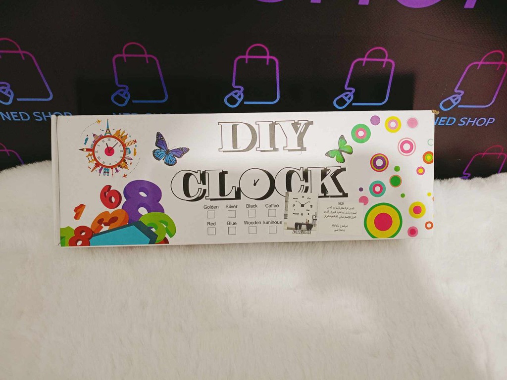 Horloge murale 3D