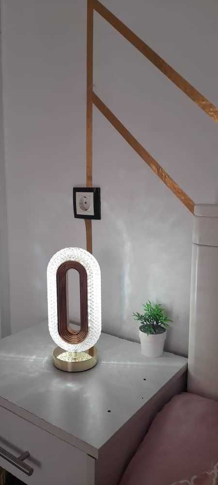 Lampe de table en cristal
