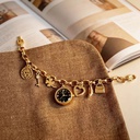 Bracelet Montre Femme Élégance Dorée