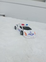 Voiture de Police Transformable en Robot 2-en-1