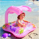 Bouée Gonflable avec Pare-Soleil pour Enfant