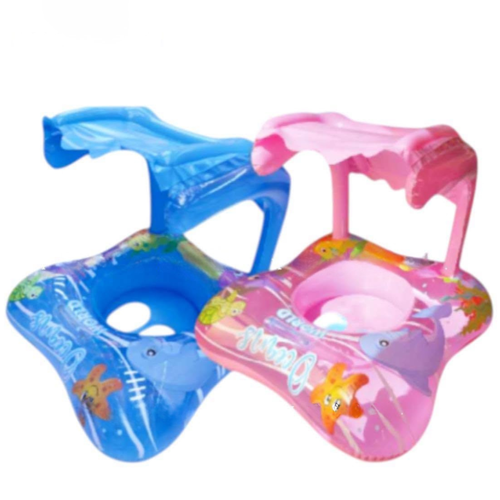 Bouée Gonflable avec Pare-Soleil pour Enfant