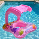 Bouée Gonflable avec Pare-Soleil pour Enfant