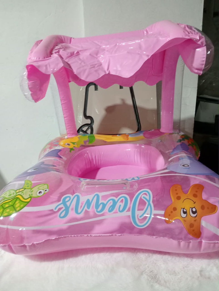 Bouée Gonflable avec Pare-Soleil pour Enfant