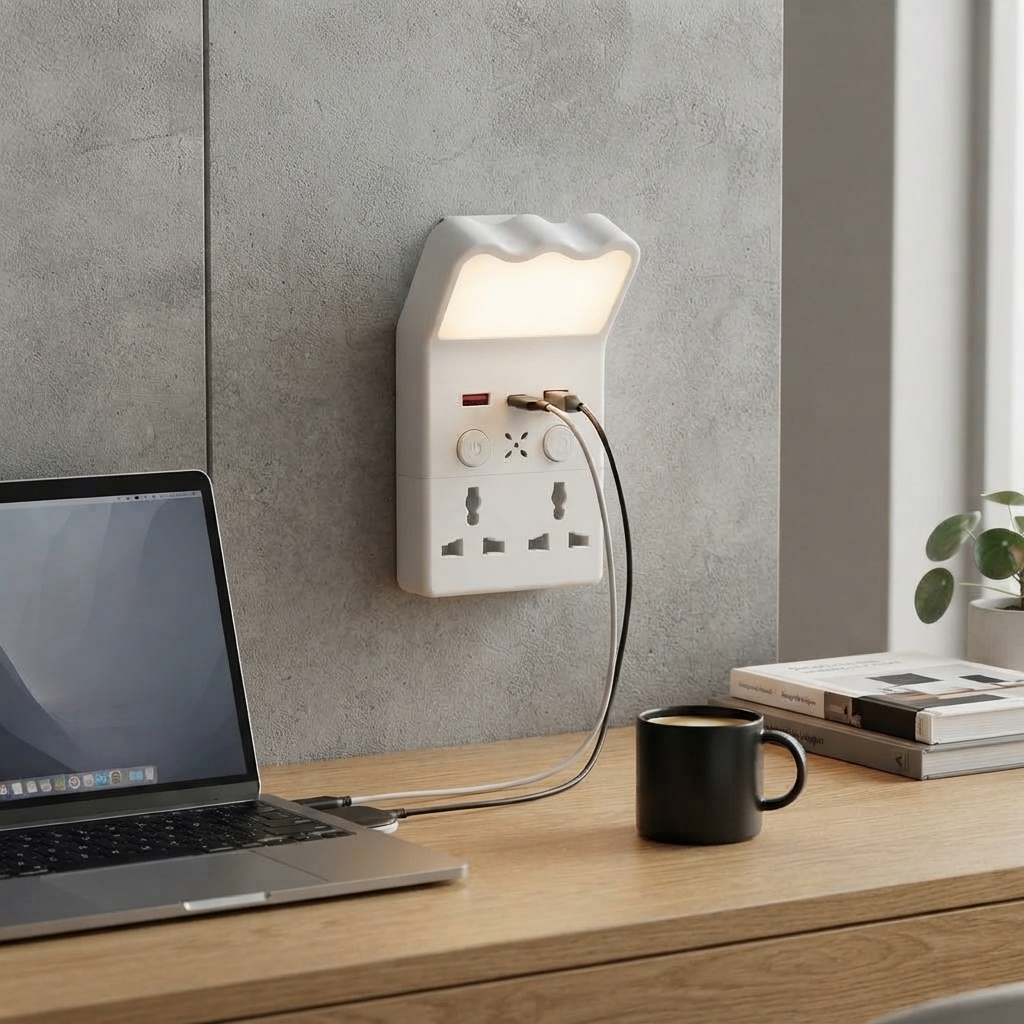 Lampe Murale Multifonction 3-en-1
