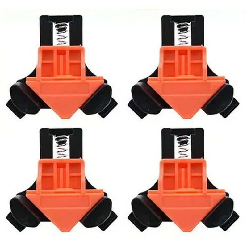 Serre-joint d'Angle 90° – Lot de 4 Pièces