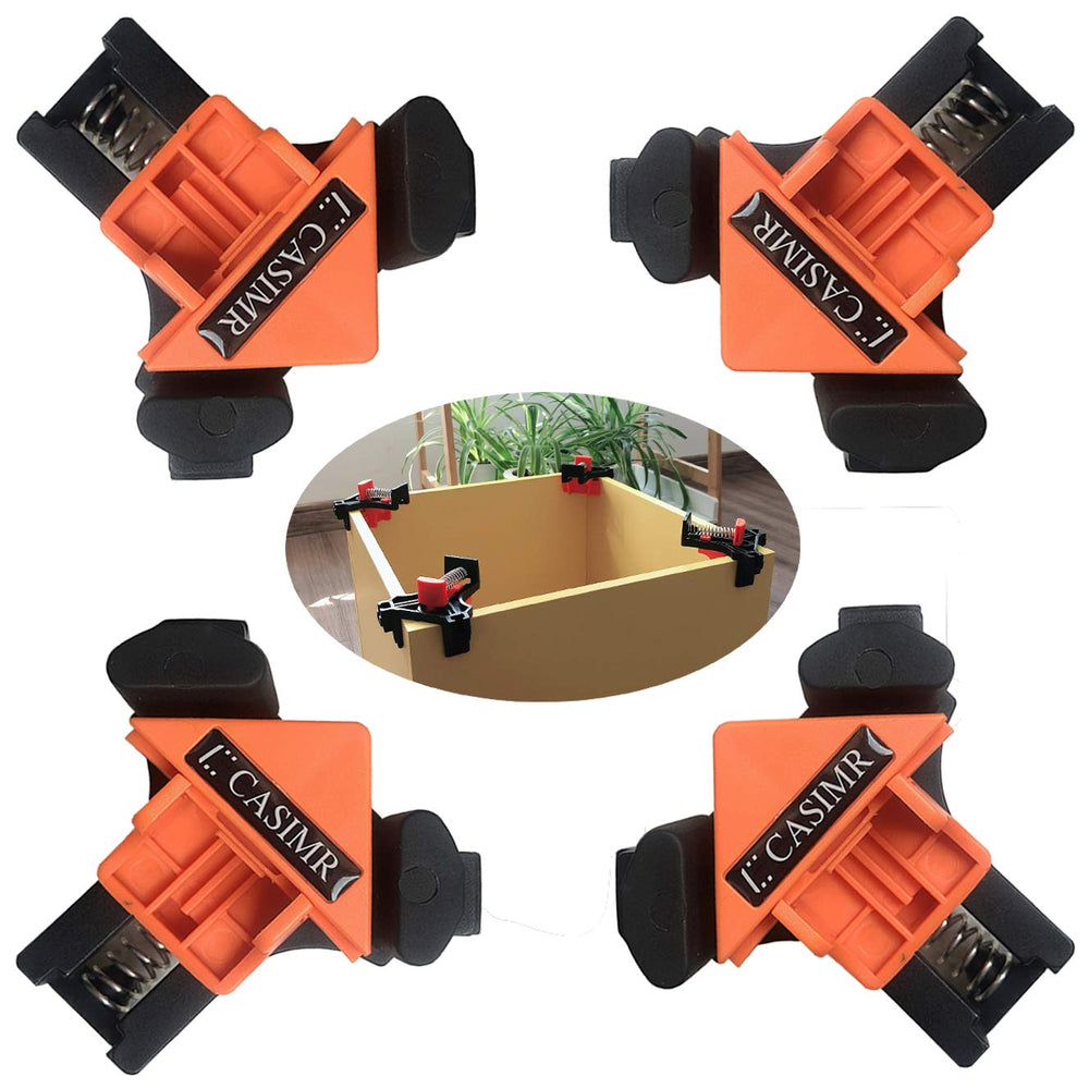 Serre-joint d'Angle 90° – Lot de 4 Pièces