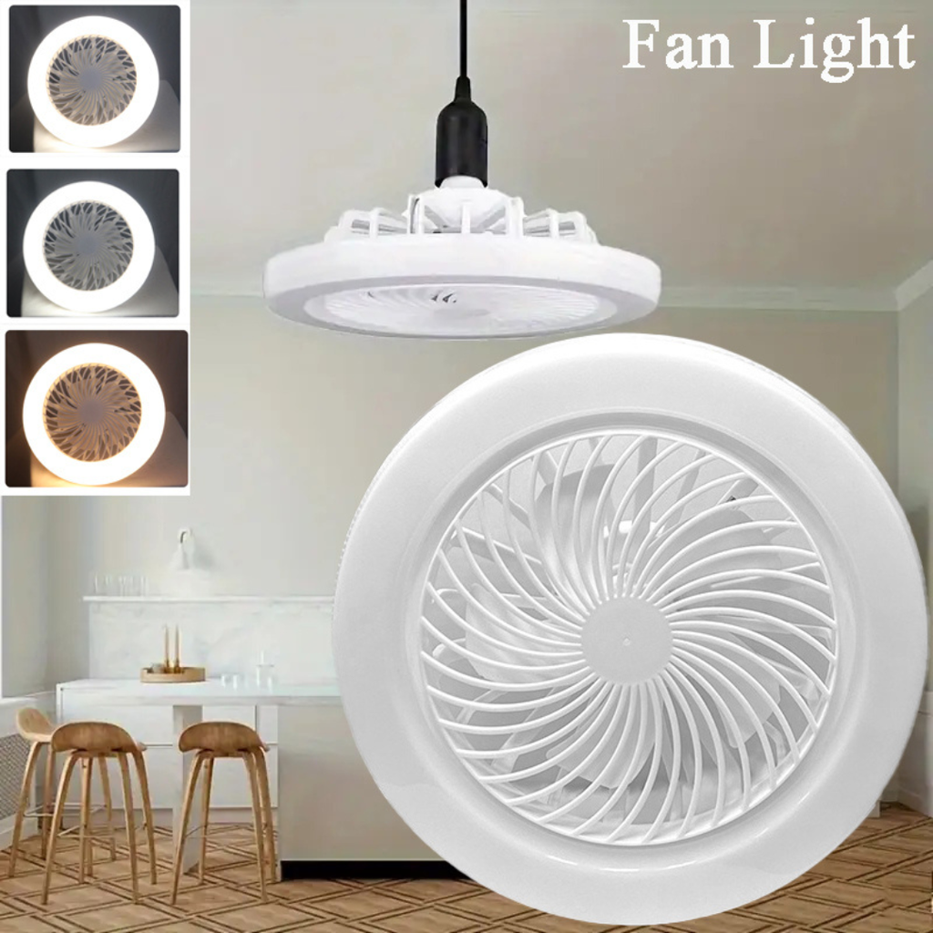 Ventilateur de Plafond LED 2-en-1