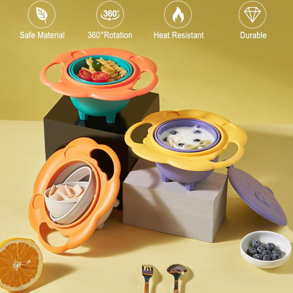 Bol de nourriture pour bébé anti-renversement (copie)